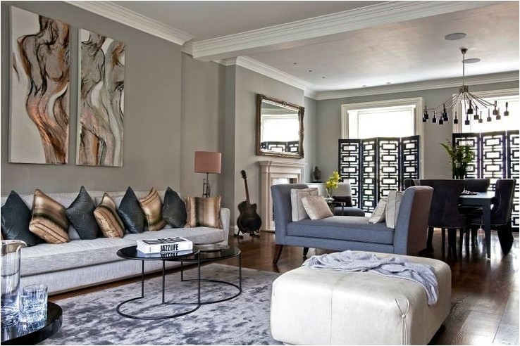 Серый цвет в дизайне интерьера (5 фото примеров)