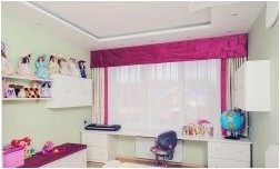 Шторы для детской комнаты для девочек (180 интересных фото)