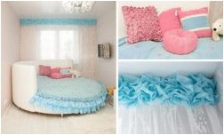 Шторы для детской комнаты для девочек (180 интересных фото)
