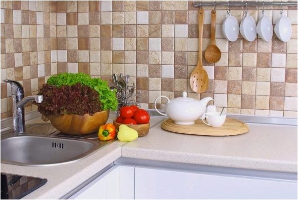 Плитка для отделки кухонного фартука (плитка, фартук) Плитка для отделки кухонного фартука