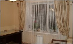 Шторы нити в интерьере (150 интересных фото дизайна)
