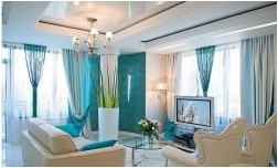 Шторы нити в интерьере (150 интересных фото дизайна)