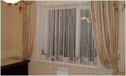 Шторы нити в интерьере (150 интересных фото дизайна)