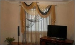Шторы нити в интерьере (150 интересных фото дизайна)