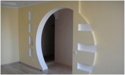 Арки из гипсокартона в зал (арка, гипсокартона) Арки из гипсокартона в зал