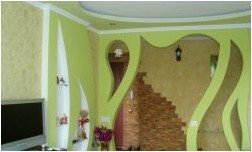 Арки из гипсокартона в зал (арка, гипсокартона) Арки из гипсокартона в зал
