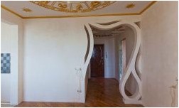 Арки из гипсокартона в зал (арка, гипсокартона) Арки из гипсокартона в зал