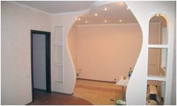 Арки из гипсокартона в зал (арка, гипсокартона) Арки из гипсокартона в зал