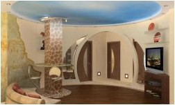 Арки из гипсокартона в зал (арка, гипсокартона) Арки из гипсокартона в зал