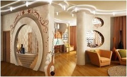 Арки из гипсокартона в зал (арка, гипсокартона) Арки из гипсокартона в зал