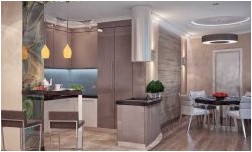 Декоративная штукатурка на кухне (137 интересных фото дизайна)