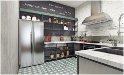 Декоративная штукатурка на кухне (137 интересных фото дизайна)