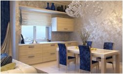 Декоративная штукатурка на кухне (137 интересных фото дизайна)