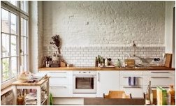 Декоративная штукатурка на кухне (137 интересных фото дизайна)