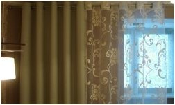Шторы на люверсах (150 интересных фото дизайна) (штора, люверс, фото) Шторы на люверсах (150 интересных фото дизайна)