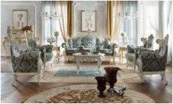 Гостиная в стиле барокко (100 фото, 2 видео) (гостиная, стиль, барокко) Гостиная в стиле барокко (100 фото, 2 видео)