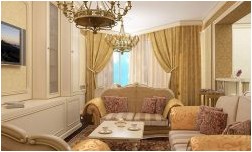 Гостиная в стиле барокко (100 фото, 2 видео) (гостиная, стиль, барокко) Гостиная в стиле барокко (100 фото, 2 видео)