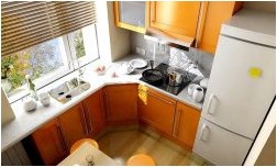 Кухня в хрущевке (135 фото дизайна на любой вкус) (кухня, хрущевке, дизайна) Кухня в хрущевке (135 фото дизайна на любой вкус)