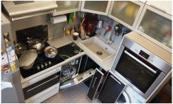 Кухня в хрущевке (135 фото дизайна на любой вкус) (кухня, хрущевке, дизайна) Кухня в хрущевке (135 фото дизайна на любой вкус)