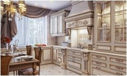 Кухня в классическом стиле (130 фото дизайна интерьера) (кухня, классический, стиль, дизайна, интерьер) Кухня в классическом стиле (130 фото дизайна интерьера)