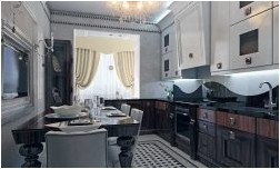Кухня в стиле арт-деко (125 фото дизайна)