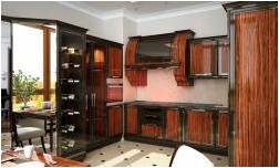 Кухня в стиле арт-деко (125 фото дизайна)