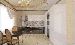 Кухня в стиле арт-деко (125 фото дизайна)