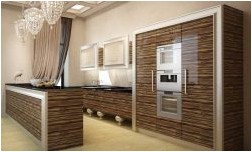 Кухня в стиле арт-деко (125 фото дизайна)