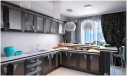Кухня в стиле арт-деко (125 фото дизайна)