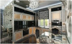 Кухня в стиле арт-деко (125 фото дизайна)
