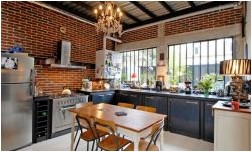 Кухня в стиле лофт (101 фото решений, 1 видео) (кухня, стиль, лофт, фото) Кухня в стиле лофт (101 фото решений, 1 видео)