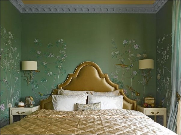 Лучшие интерьеры спальни в золоте (интерьер, спальня, золото) Лучшие интерьеры спальни в золоте