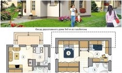 Планировка коттеджей (120 фото, готовые проекты домов)