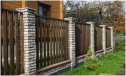 Заборы для частного дома (255 интересных фото) (забор, длить, фото) Заборы для частного дома (255 интересных фото)