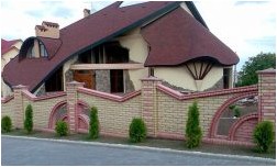 Заборы для частного дома (255 интересных фото) (забор, длить, фото) Заборы для частного дома (255 интересных фото)