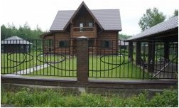 Заборы для частного дома (255 интересных фото) (забор, длить, фото) Заборы для частного дома (255 интересных фото)