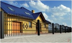 Заборы для частного дома (255 интересных фото) (забор, длить, фото) Заборы для частного дома (255 интересных фото)