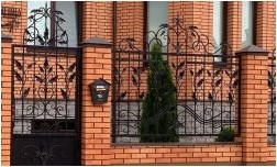 Заборы для частного дома (255 интересных фото) (забор, длить, фото) Заборы для частного дома (255 интересных фото)