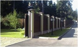 Заборы для частного дома (255 интересных фото) (забор, длить, фото) Заборы для частного дома (255 интересных фото)