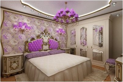 Спальня в стиле барокко (100 фото дизайна, 3 видео) (спальня, стиль, барокко) Спальня в стиле барокко (100 фото дизайна, 3 видео)