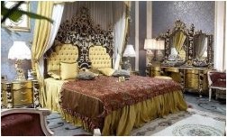 Спальня в стиле барокко (100 фото дизайна, 3 видео) (спальня, стиль, барокко) Спальня в стиле барокко (100 фото дизайна, 3 видео)