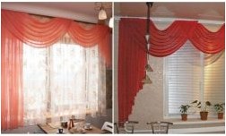 Тюль на кухню (120 интересных фото-идей дизайна) (тюль, кухня, фото, дизайна) Тюль на кухню (120 интересных фото-идей дизайна)