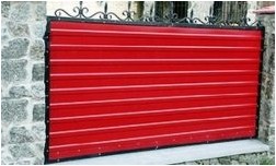 Заборы и ограждения из профнастила 100 фото