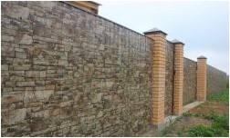Заборы и ограждения из профнастила 100 фото