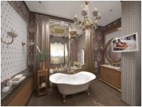 Ванная комната в античном стиле